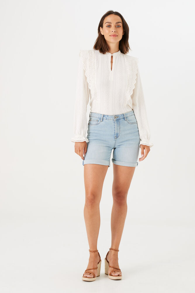 Garcia - Celia Slim Bermuda Short - Light Used