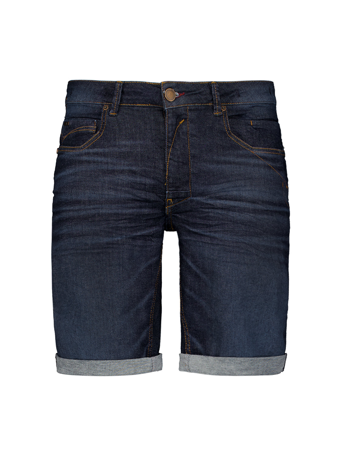 No Excess - Stretch Denim Short - Indigo