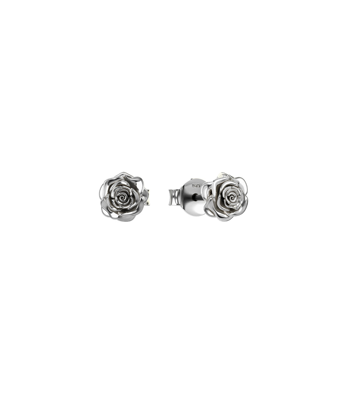Stolen Girlfriends Club - Rose Bud Earrings - Silver
