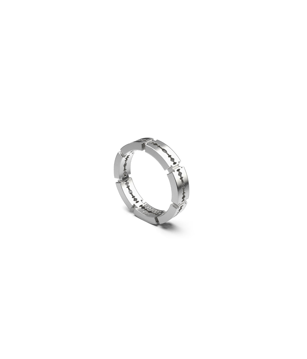 Stolen Girlfriends Club - Razor Eternity Ring - Silver