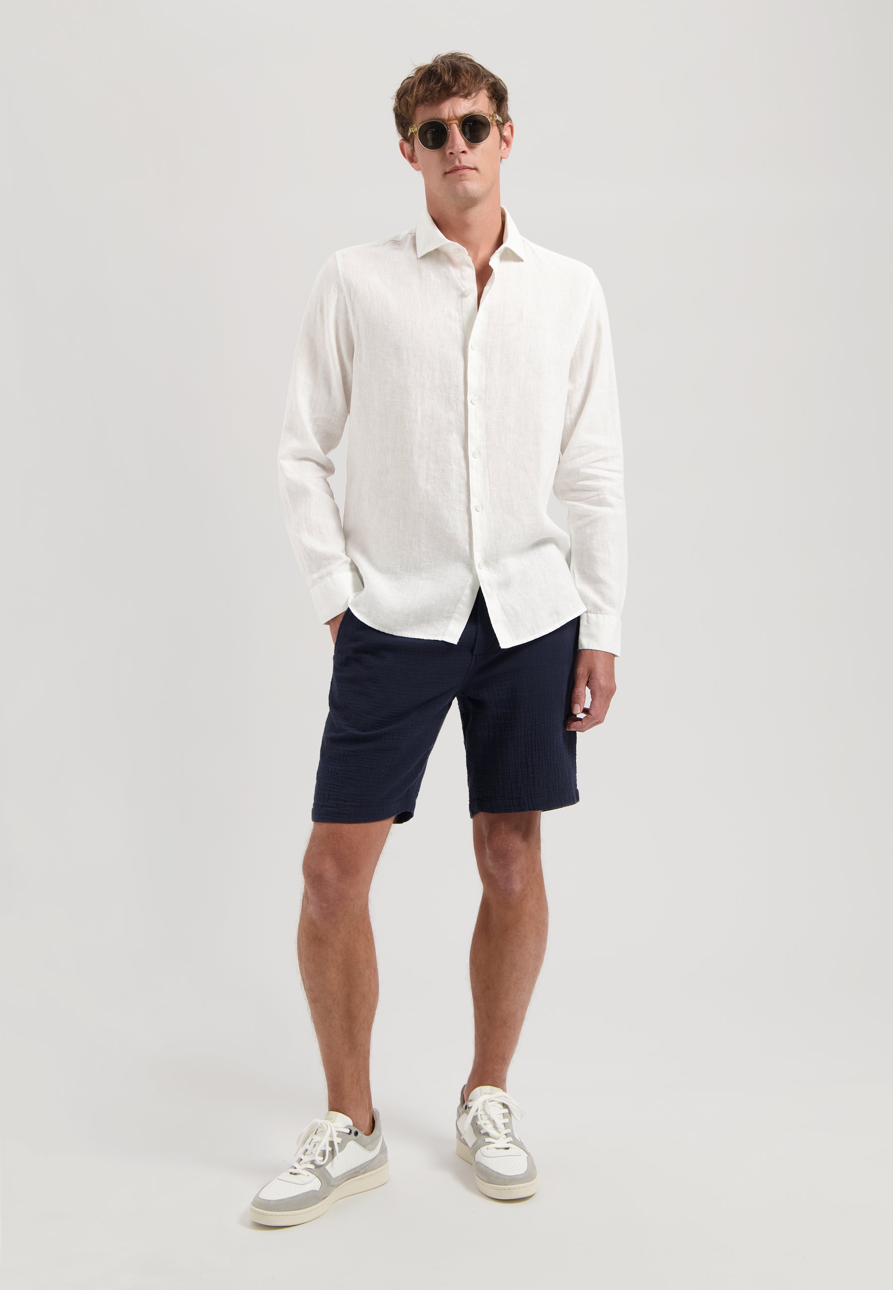 Dstrezzed - Jagger Linen Shirt - White