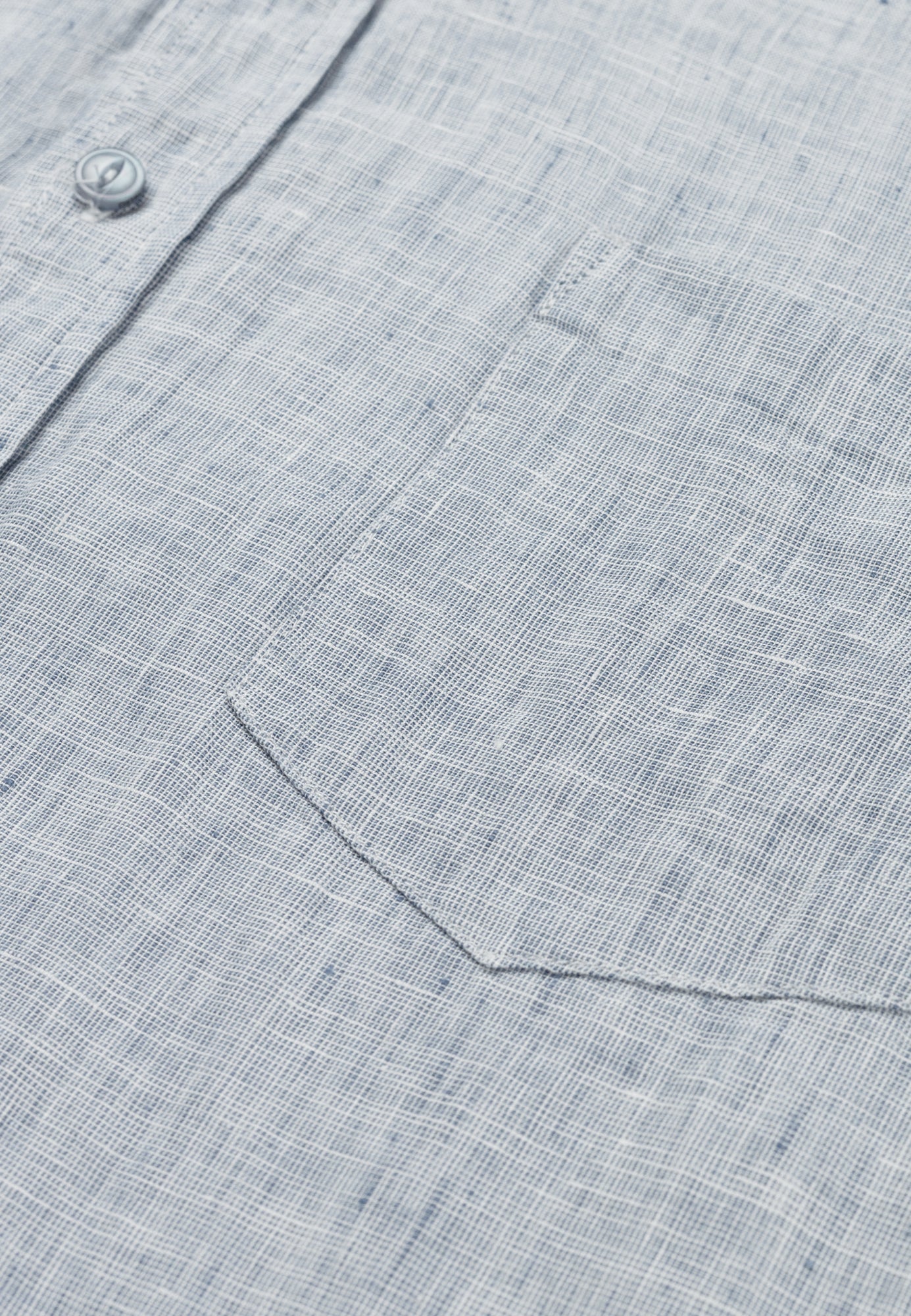 Dstrezzed - Linen Melange Shirt - Moonlight Blue