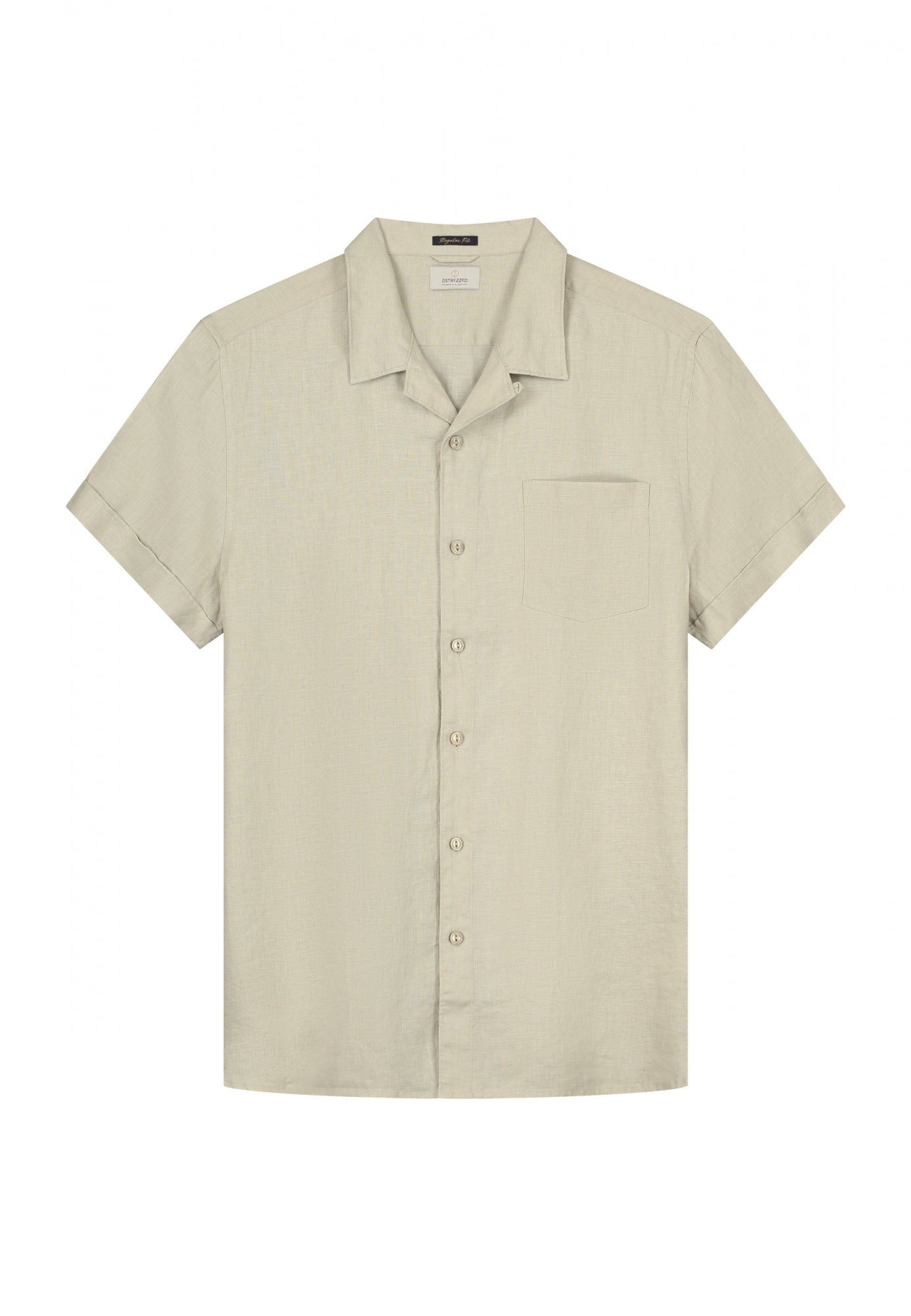 Dstrezzed - Linen Resort SS Shirt - Sand