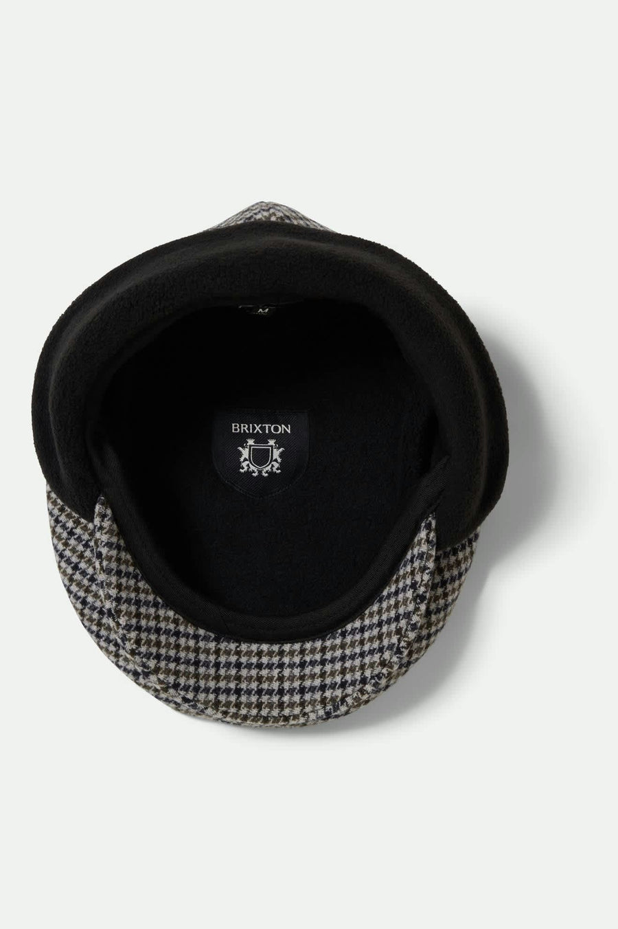 Brixton - Hooligan Earflap Snap Cap - Black/Grey/Charcoal