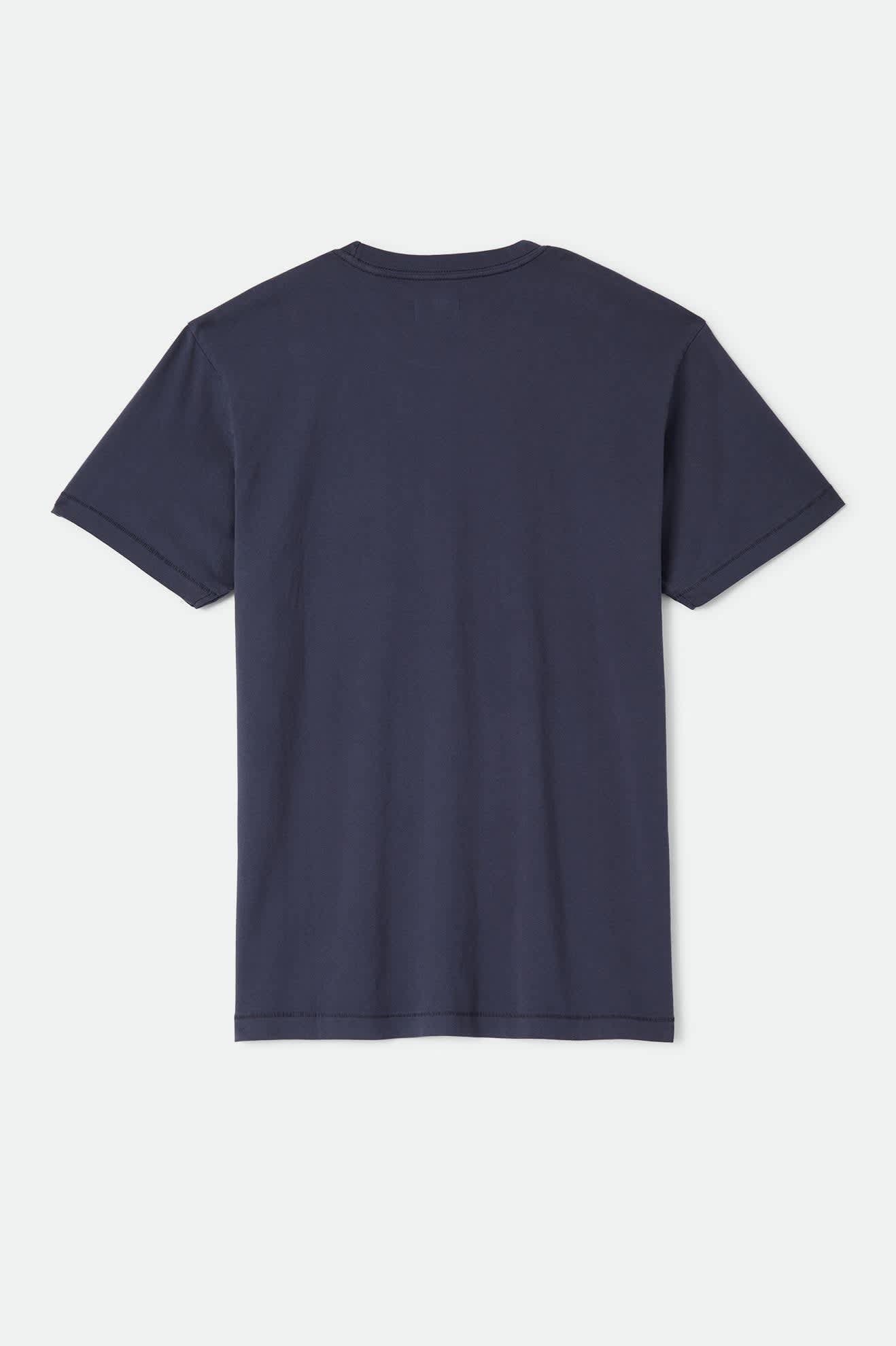 Brixton - Baseline Pocket Tee - Washed Navy Vintage Wash