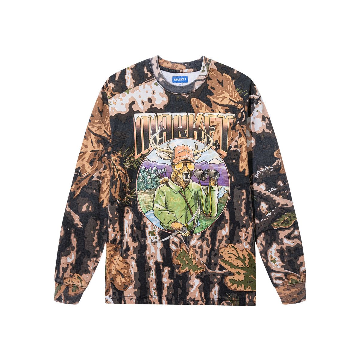 Market - Big Buck Hunter Camo LS Tee - Camo