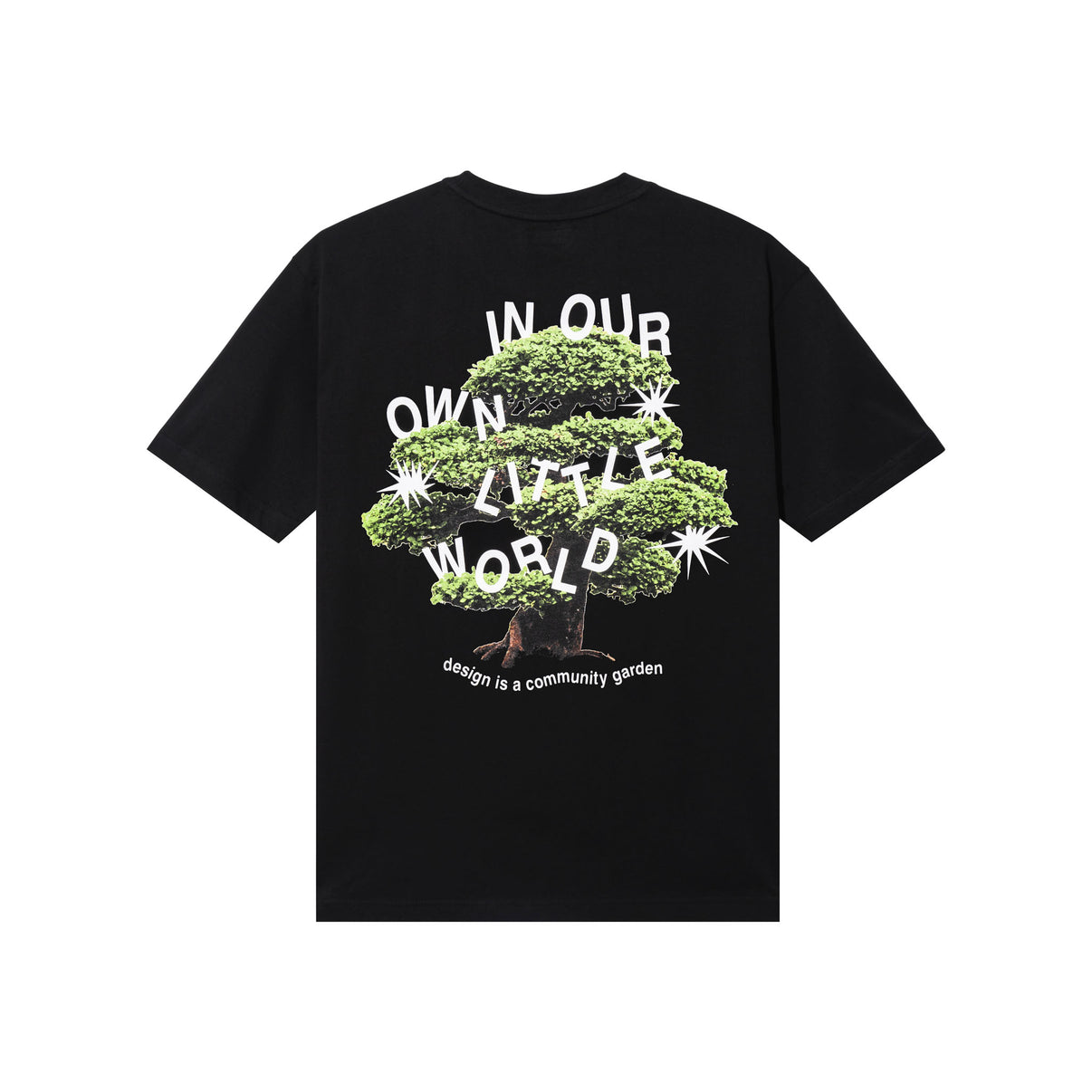 Market - Community Garden Tee - Washed Black