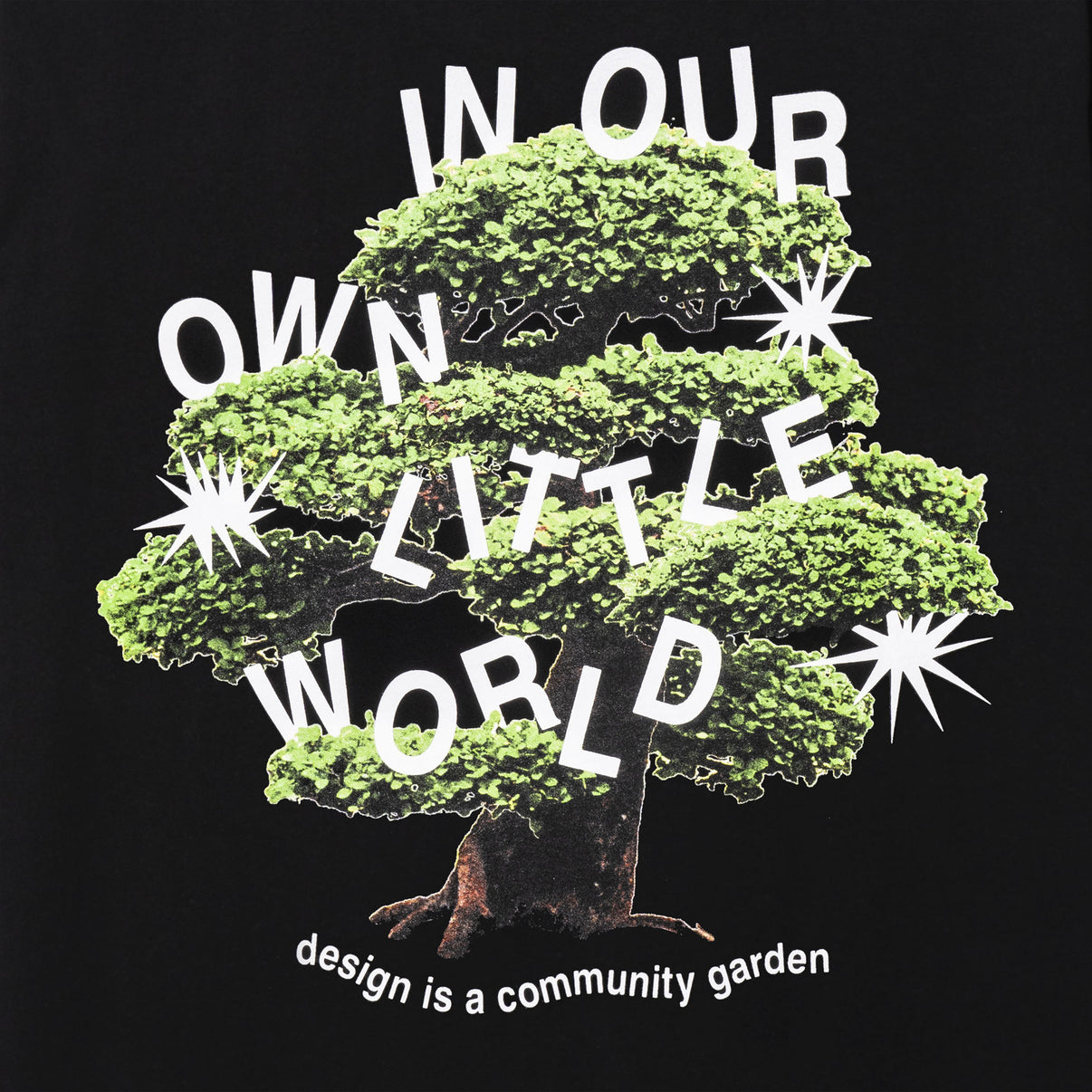 Market - Community Garden Tee - Washed Black