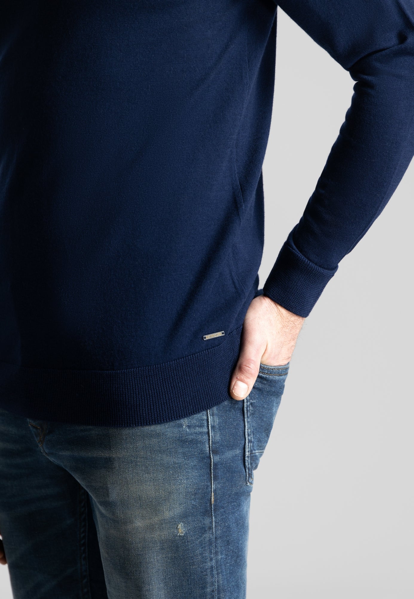 Dstrezzed - Destin Knit Crew - Blue Nights