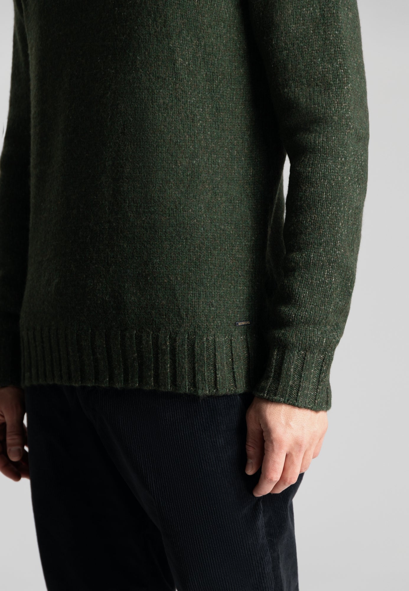 Dstrezzed - Per Melange Crewneck - Army