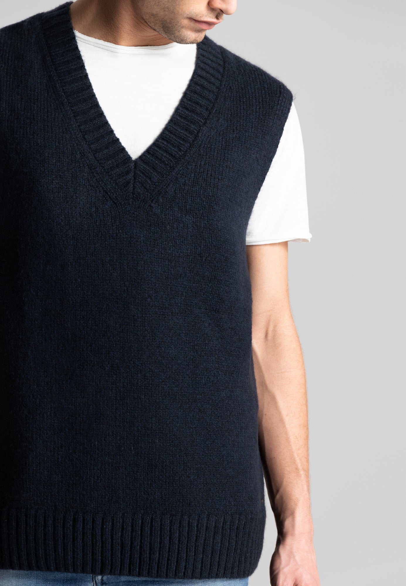 Dstrezzed - Hugin Spencer Sleeveless Vest - Blue Nights