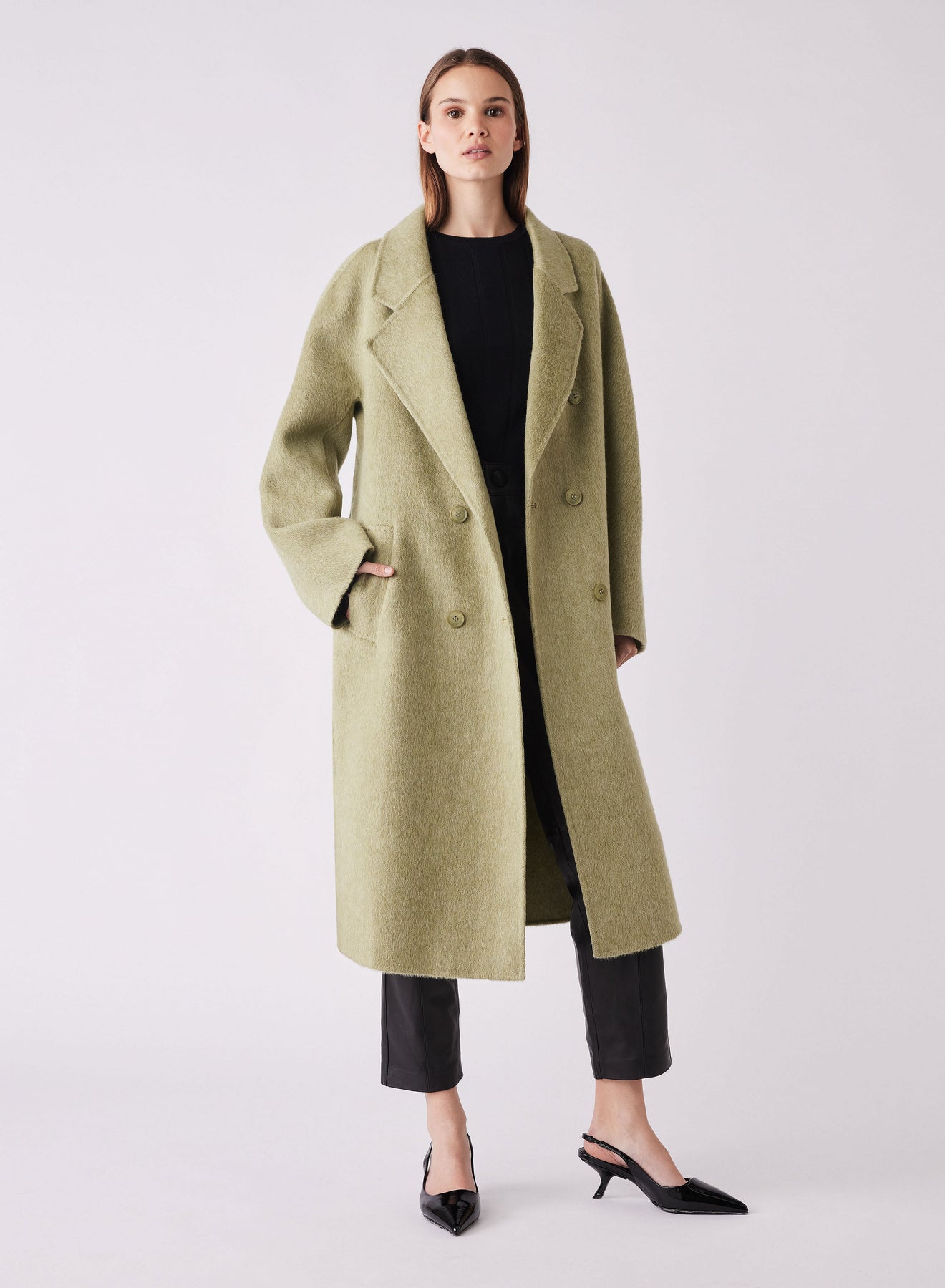 Esmaee - Stream Coat - Pistachio