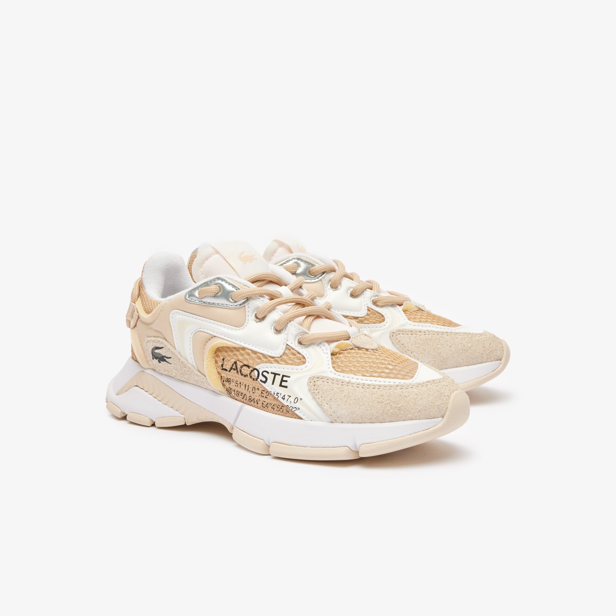 Lacoste - L003 Neo 124 5 Sneaker - Light Tan/White