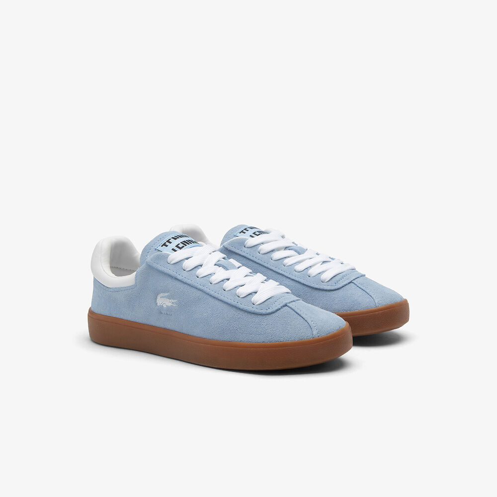 Lacoste - Baseshot 224 1 SFA Sneaker - Light Blue/Gum