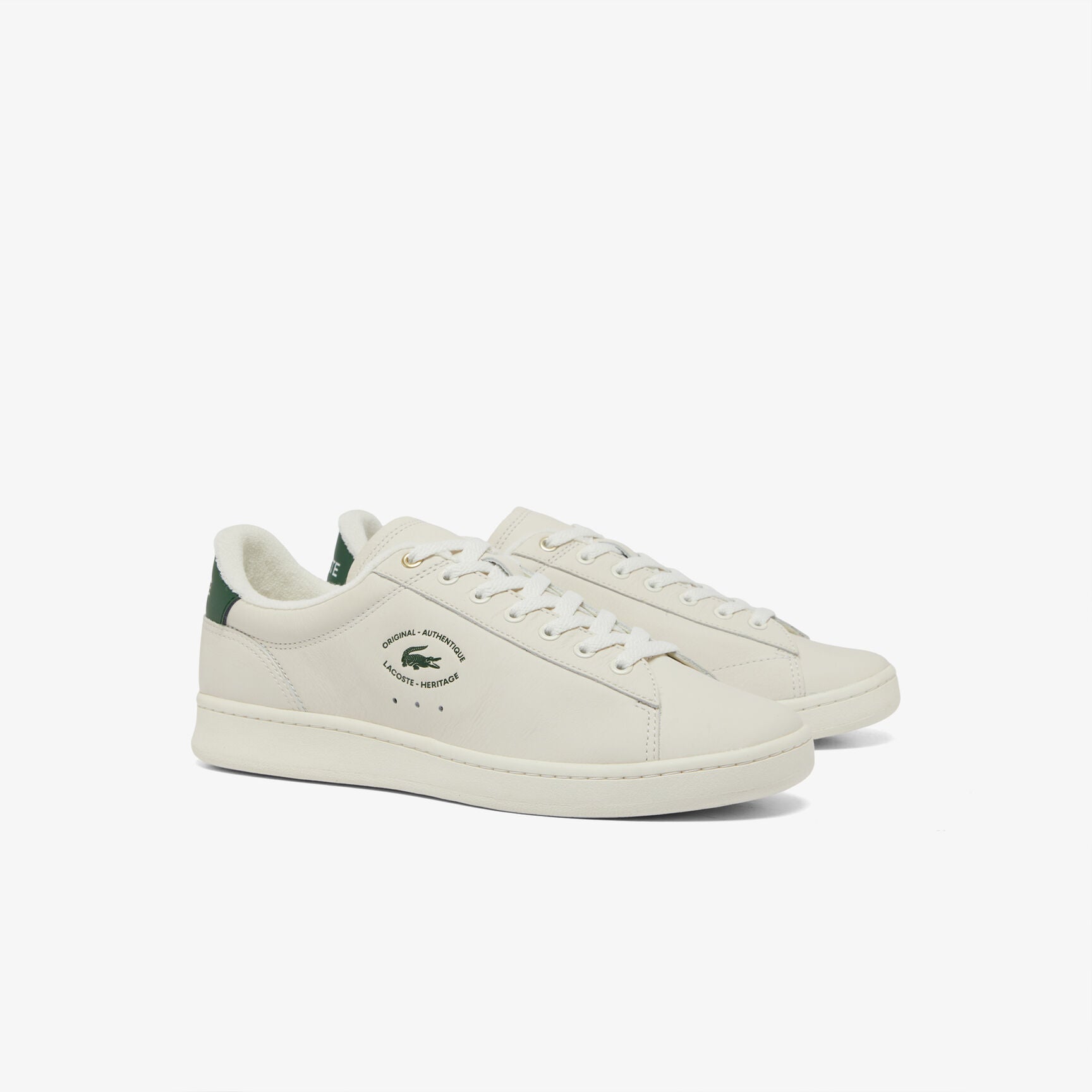 Lacoste - Carnaby Set 224 2 SMA Sneaker - Off White/Dark Green