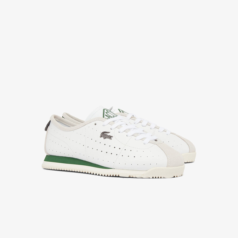 Lacoste - Club-Low 125 2 SFA Sneaker - White/Dark Green
