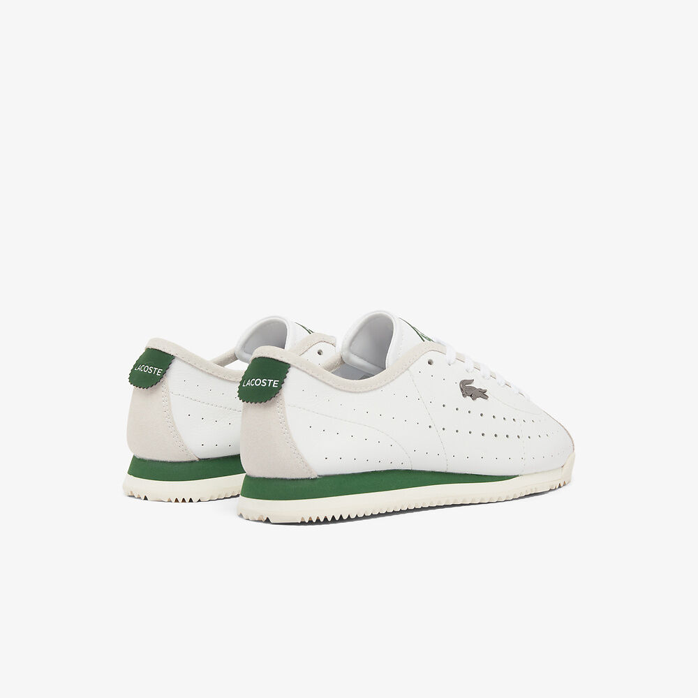 Lacoste - Club-Low 125 2 SFA Sneaker - White/Dark Green