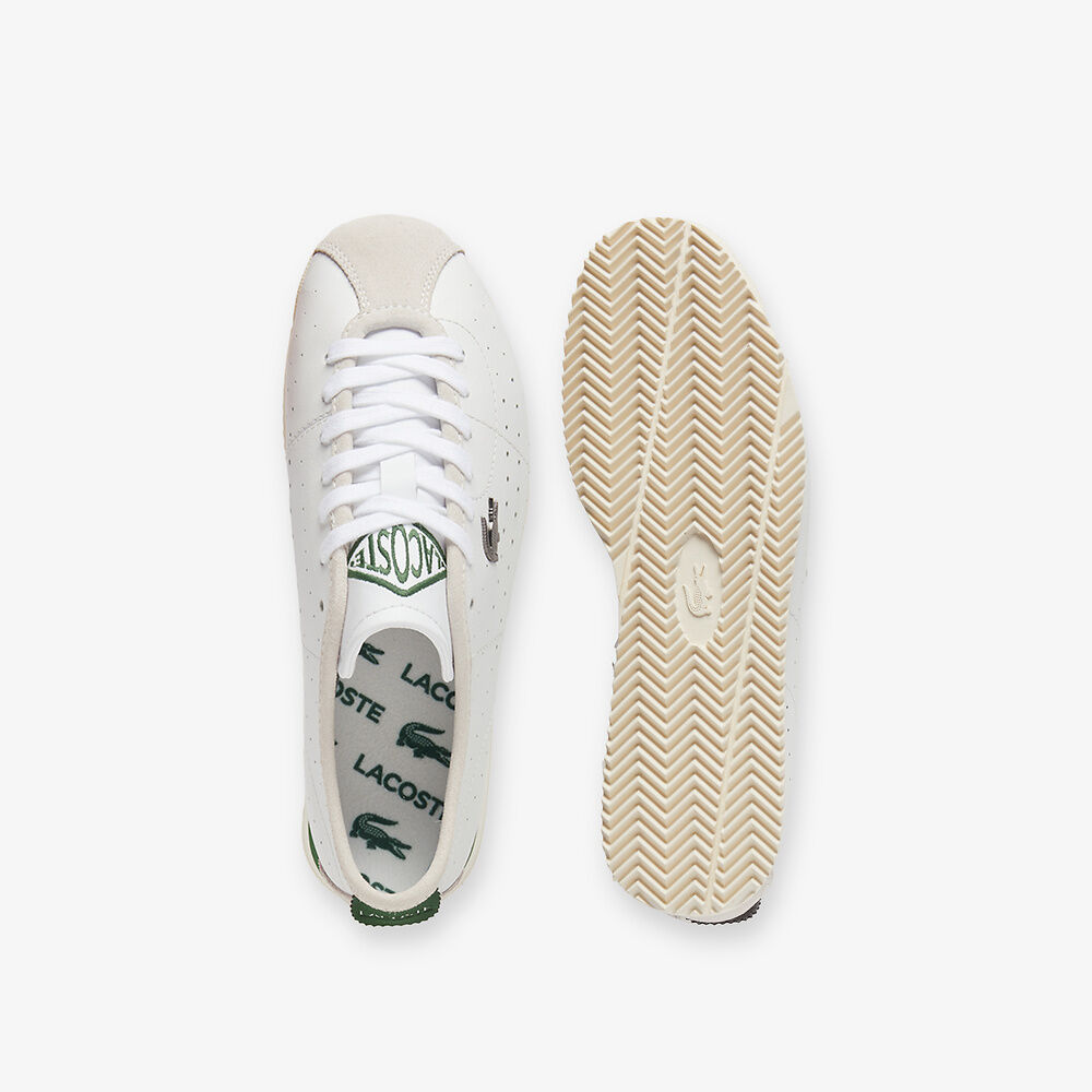 Lacoste - Club-Low 125 2 SFA Sneaker - White/Dark Green
