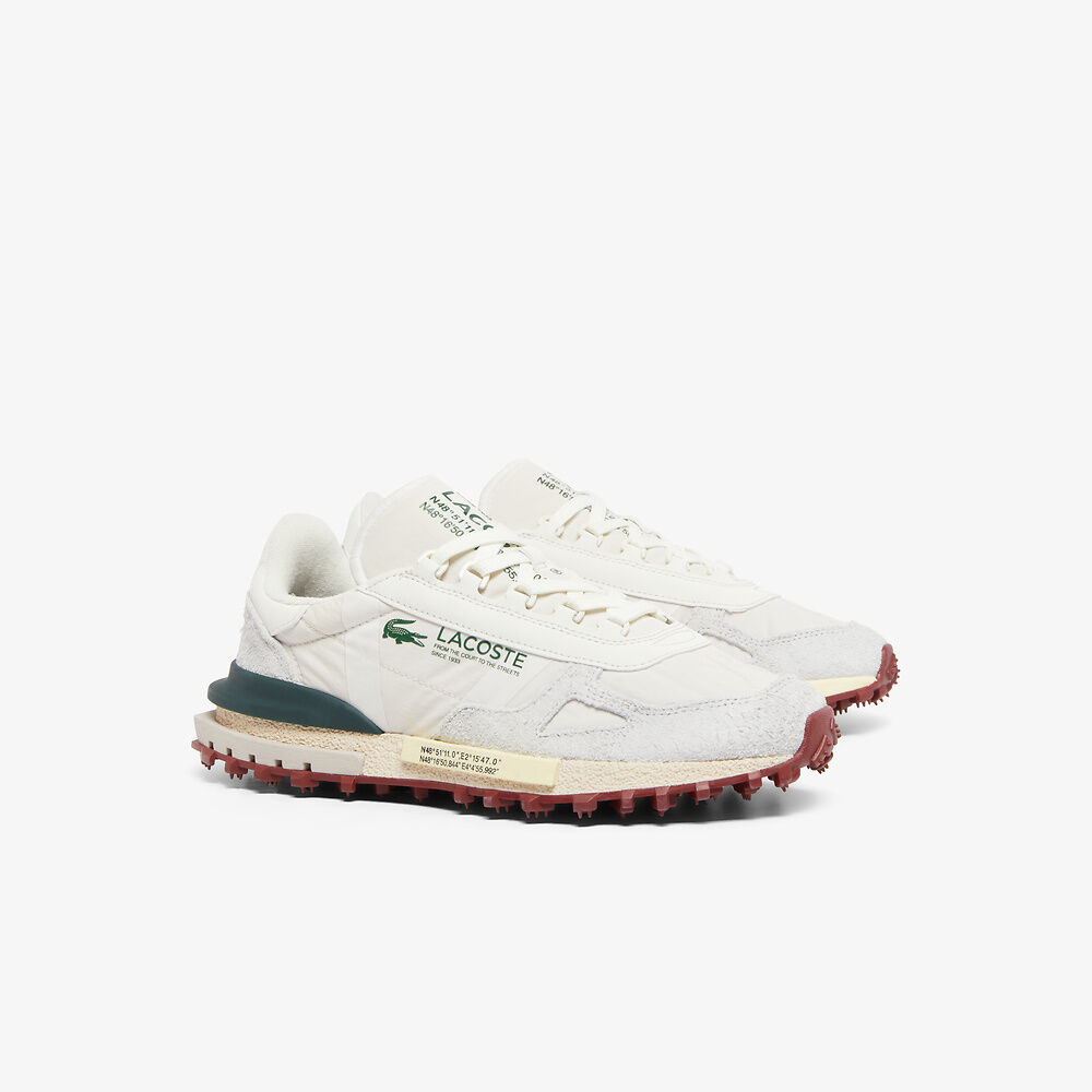 Lacoste - Elite Active 125 2 Sneaker - Off White/Dark Green