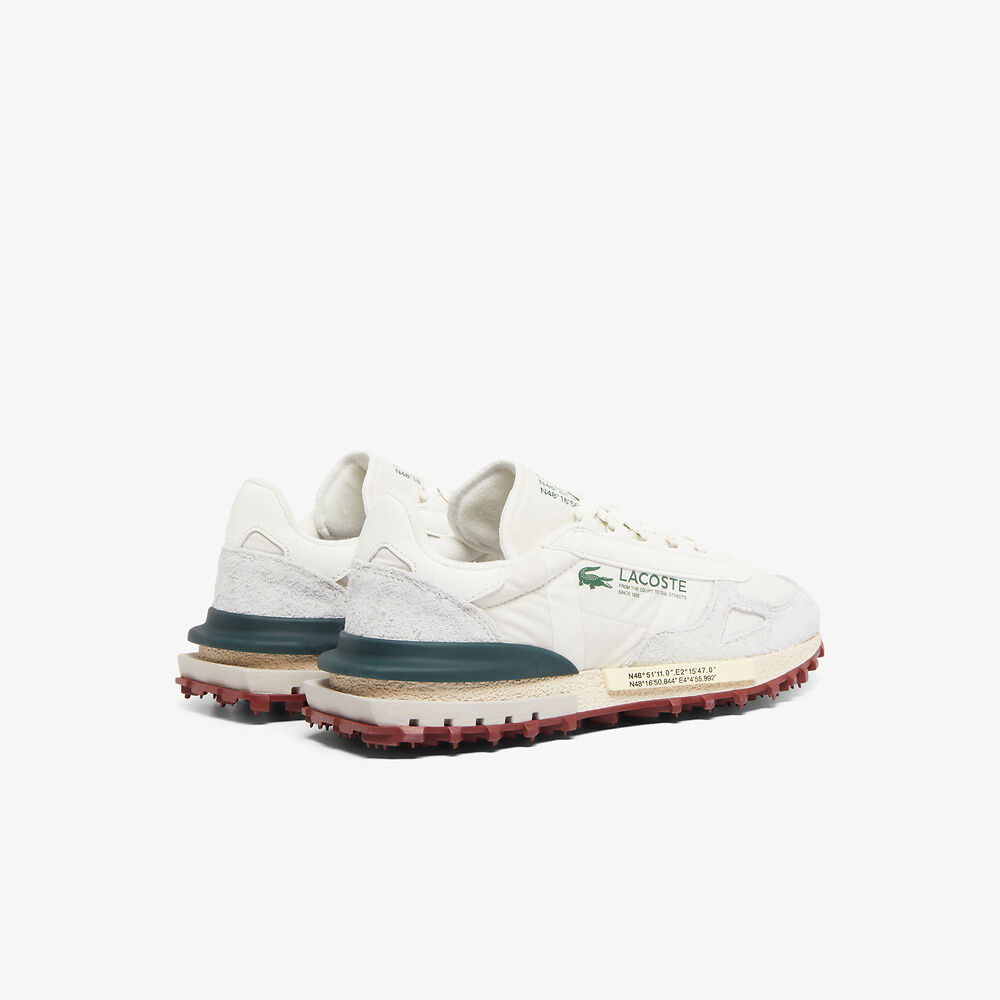 Lacoste - Elite Active 125 2 Sneaker - Off White/Dark Green