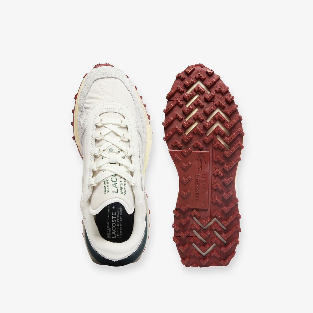 Lacoste - Elite Active 125 2 Sneaker - Off White/Dark Green