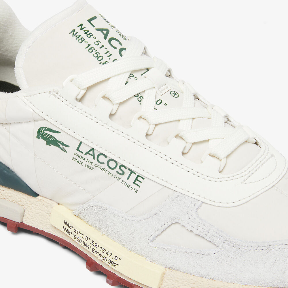 Lacoste - Elite Active 125 2 Sneaker - Off White/Dark Green
