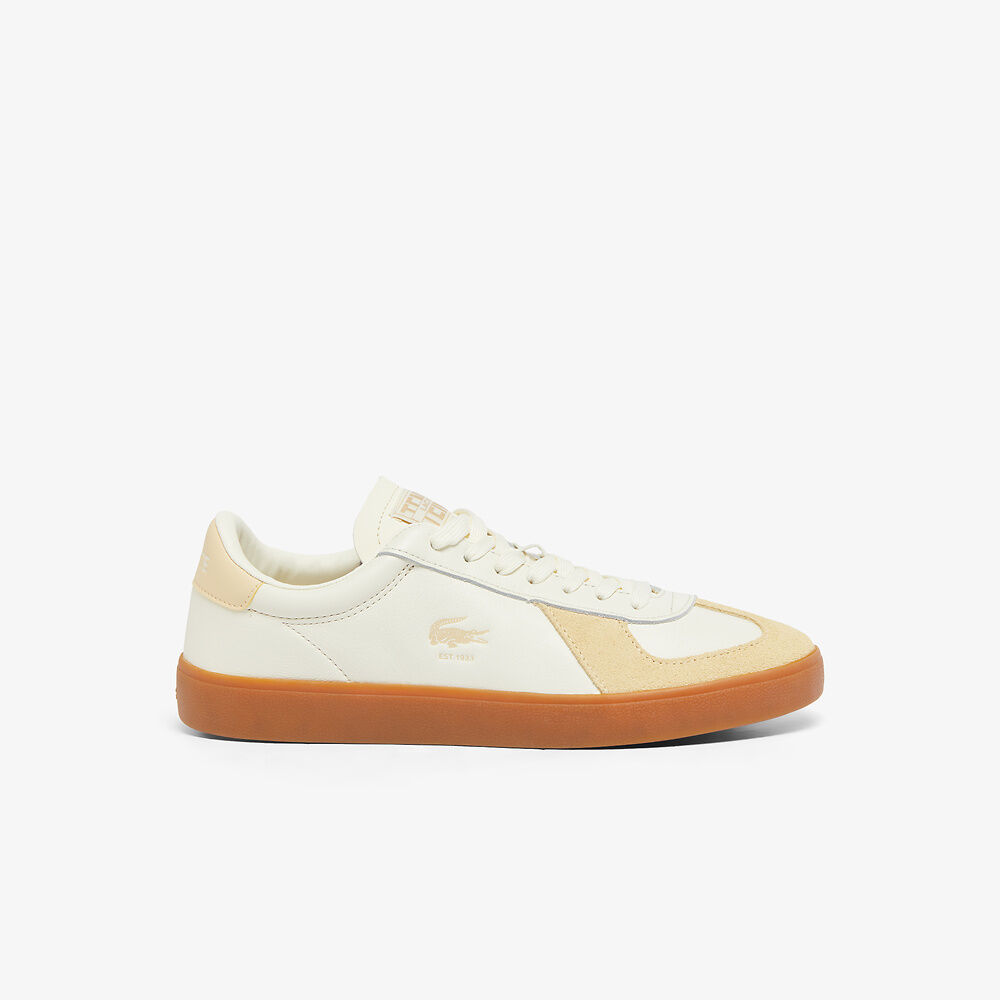 Lacoste - Baseshot Pro 125 4 Sneaker - Light Yellow/Gum