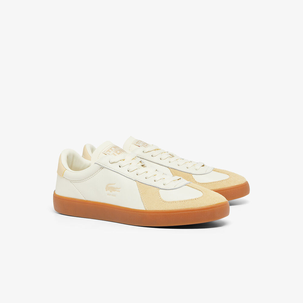 Lacoste - Baseshot Pro 125 4 Sneaker - Light Yellow/Gum
