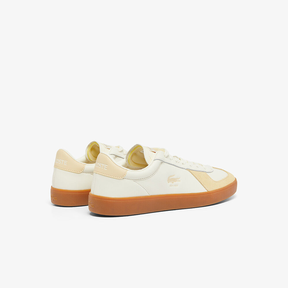 Lacoste - Baseshot Pro 125 4 Sneaker - Light Yellow/Gum