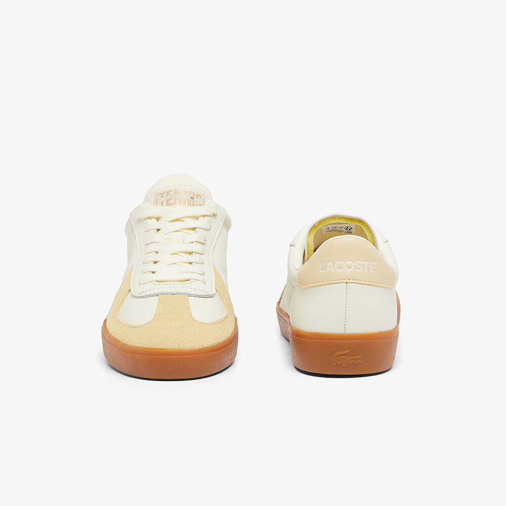 Lacoste - Baseshot Pro 125 4 Sneaker - Light Yellow/Gum