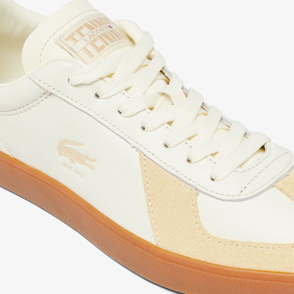 Lacoste - Baseshot Pro 125 4 Sneaker - Light Yellow/Gum