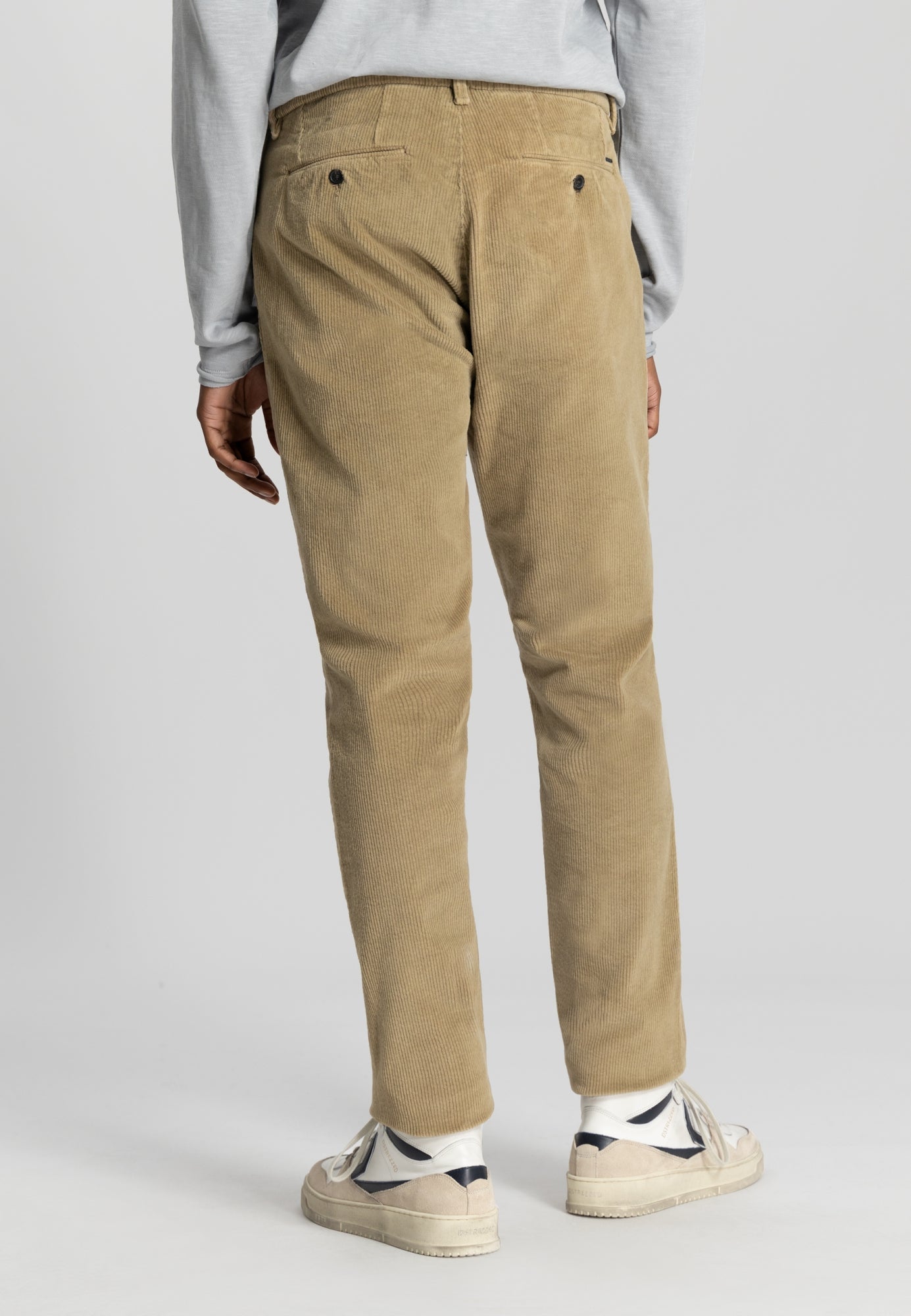 Dstrezzed - Fonda Slim Ribcord Chino - Oak