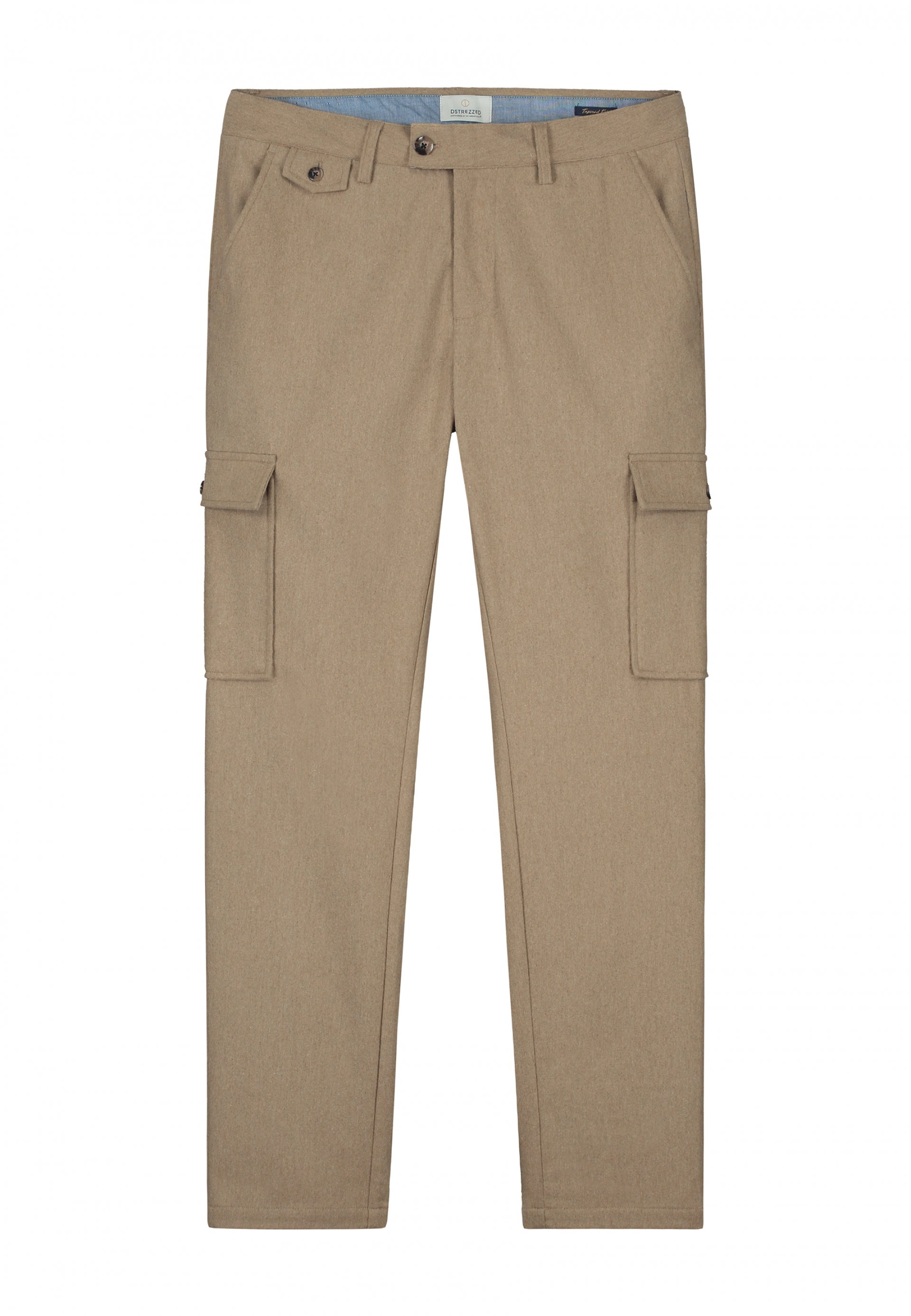 Dstrezzed - Marlon Tapered Wool Combat Pant  - Coffee