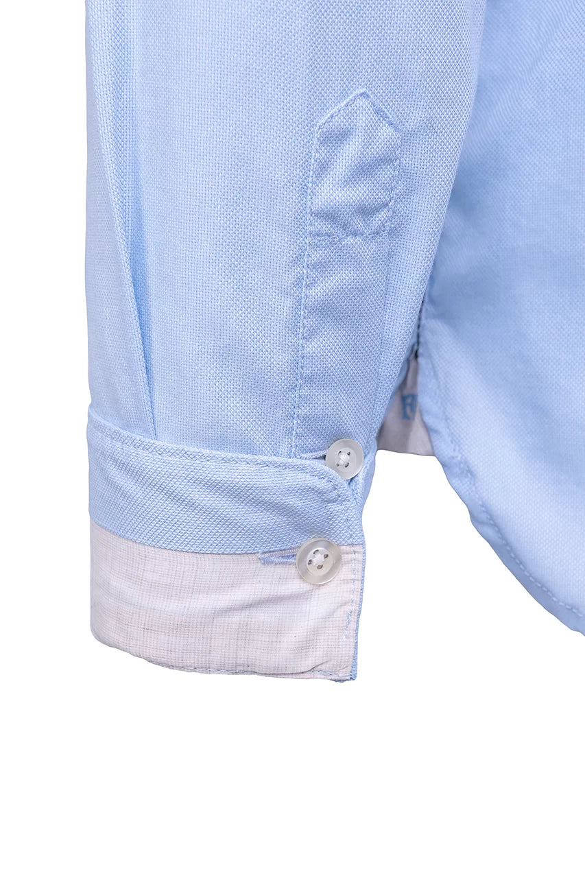 Fil Noir - Milano HBD Shirt - Lightblue