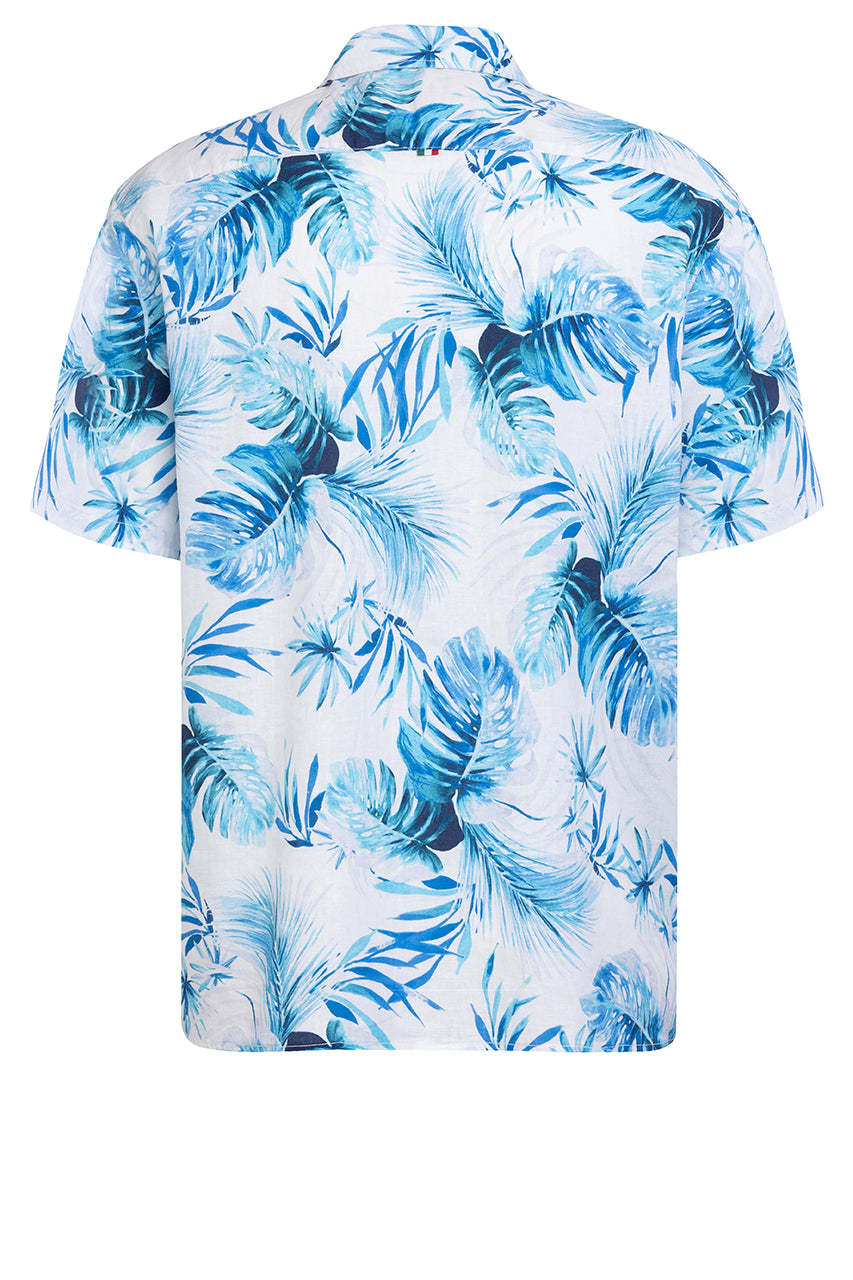 Fil Noir - Olbia SS Shirt - Forest Turquoise