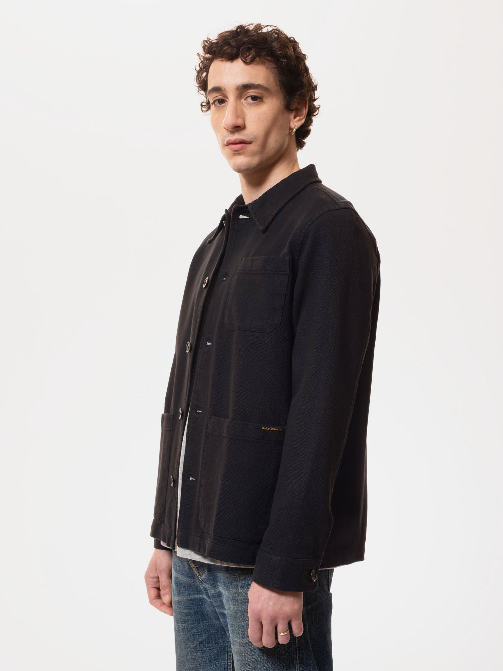 Nudie - Barney Worker Jacket - Black