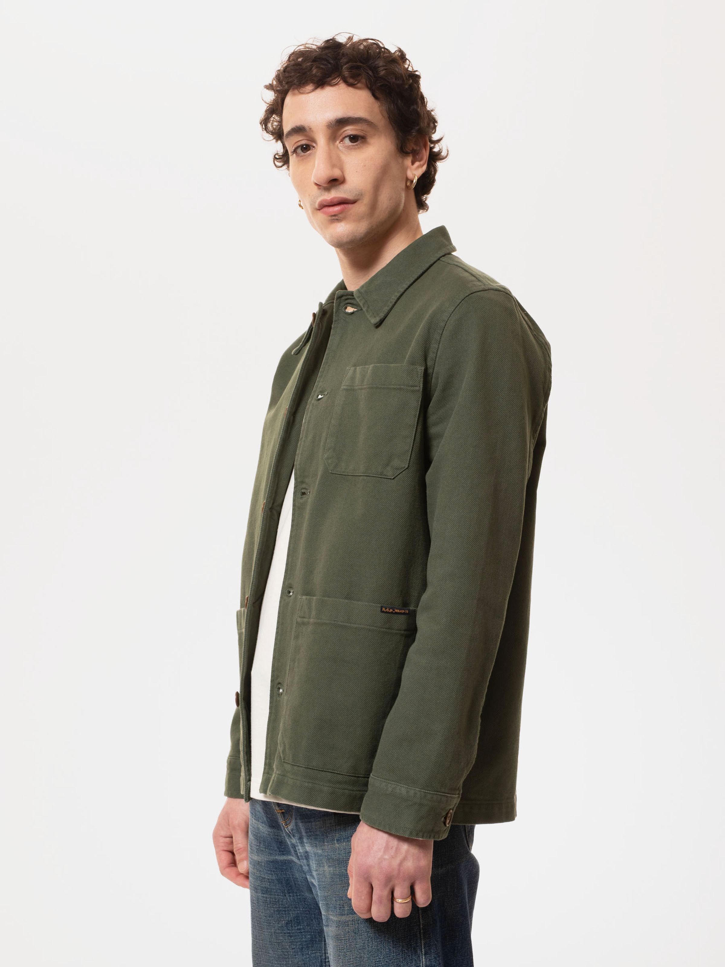 Nudie - Barney Worker Jacket - Olive
