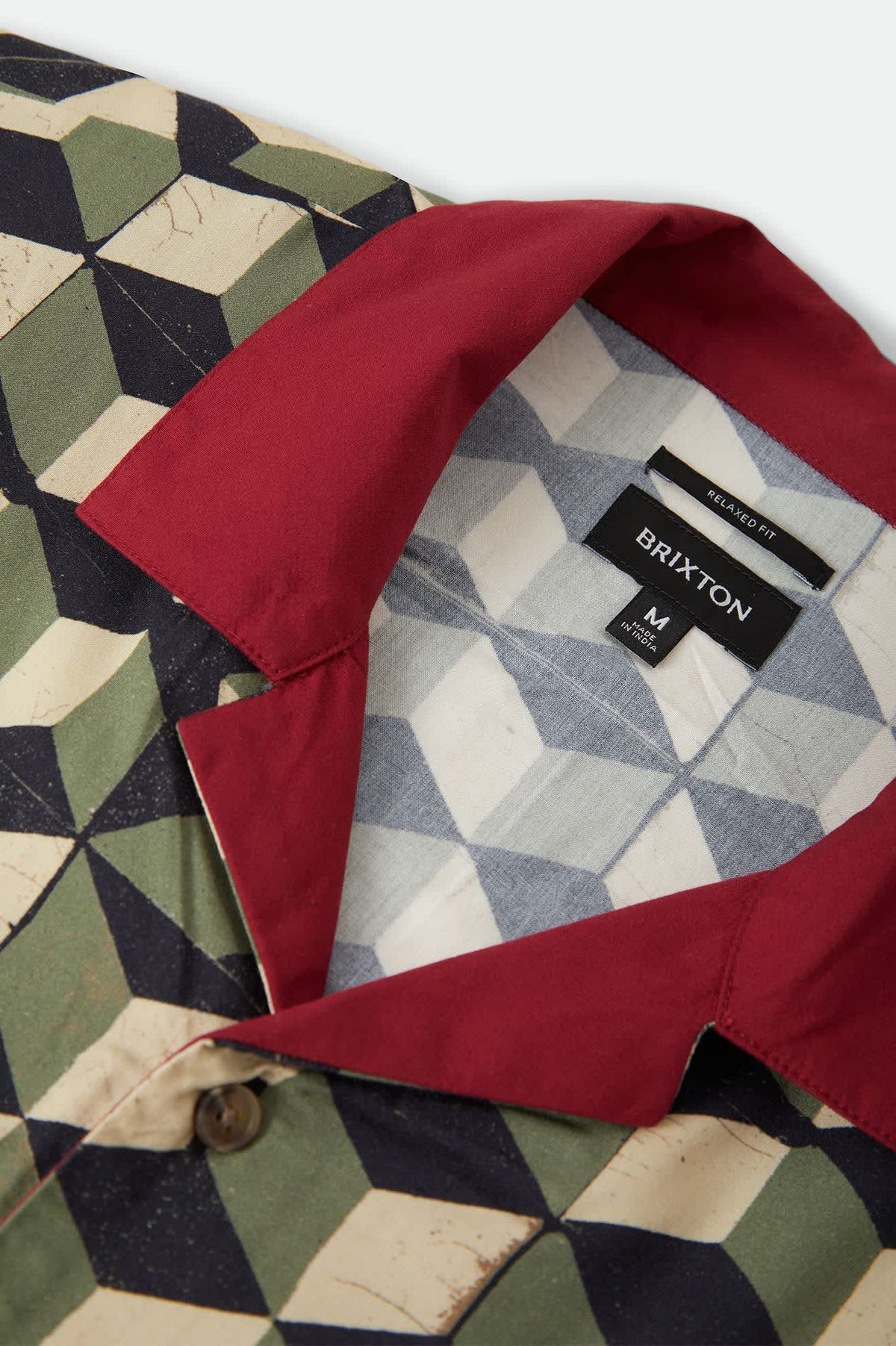 Brixton - Burger She Wrote SS Shirt - Black/Green Tile