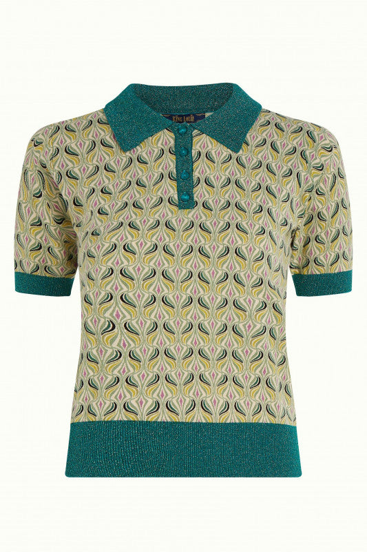 King Louie - Polo Top La Sape - Antique Green