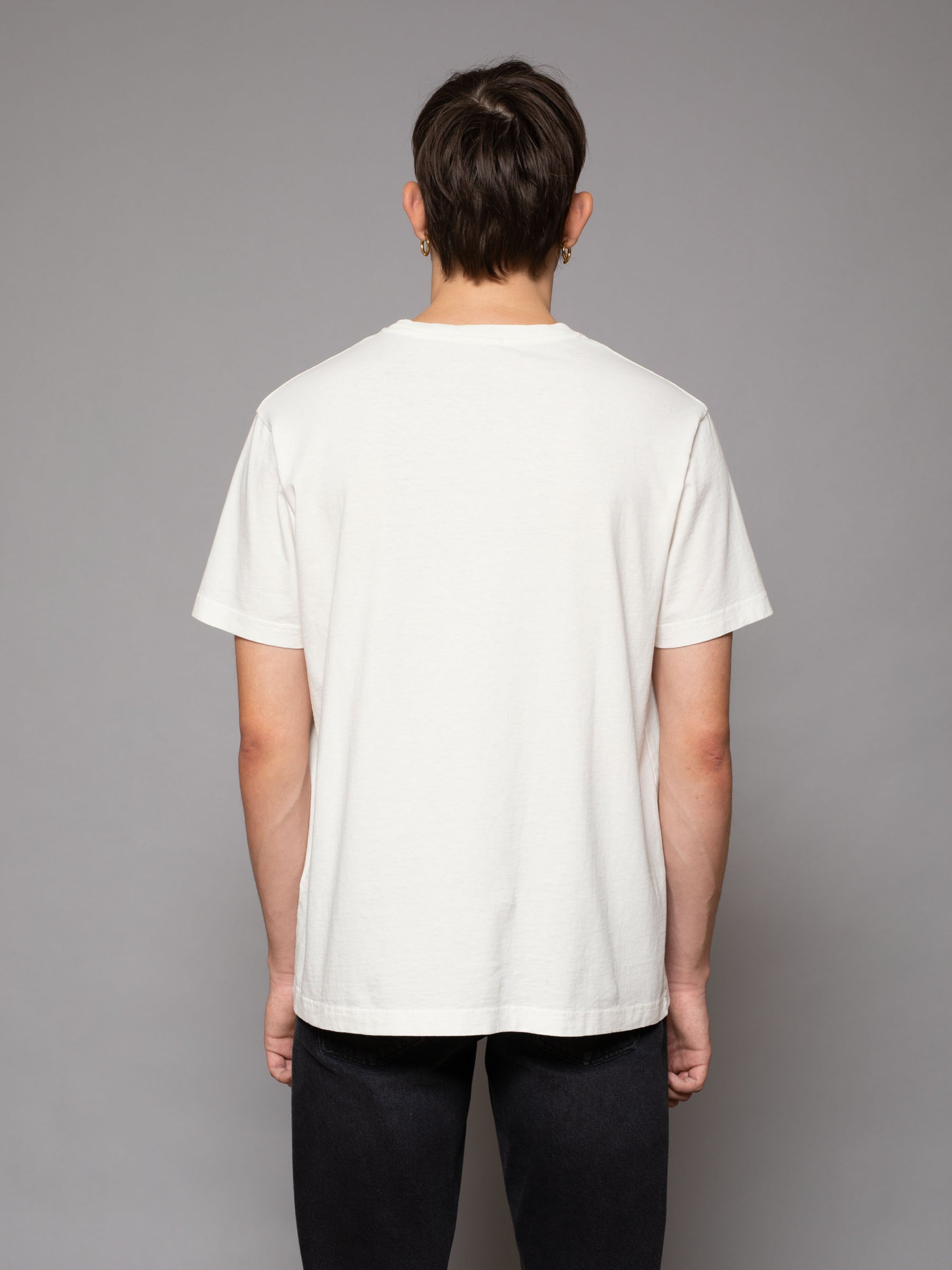 Nudie - Uno Everyday Tee - Chalk White