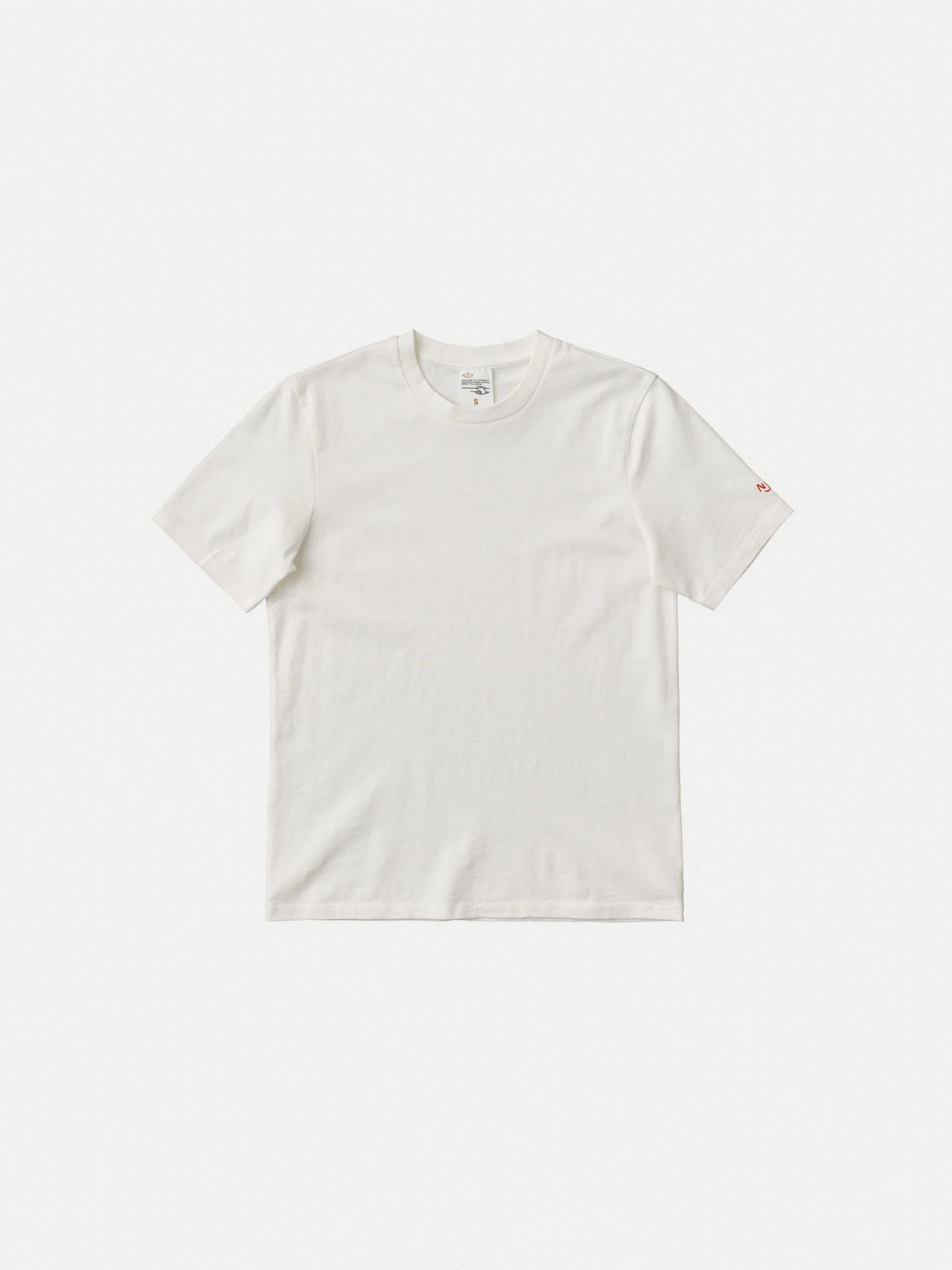 Nudie - Joni Solid Tee - Offwhite