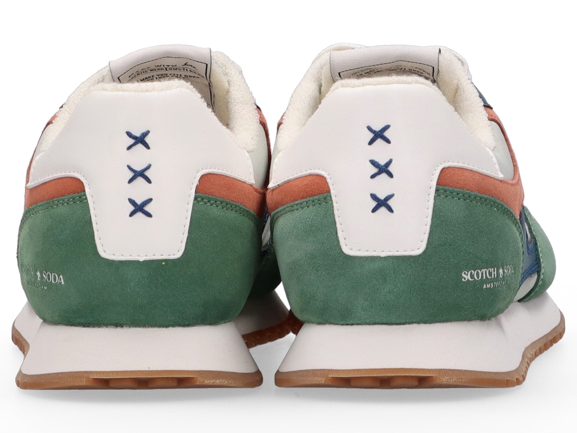 Scotch & Soda - Cleave 1A Sneaker - Green/White/Blue