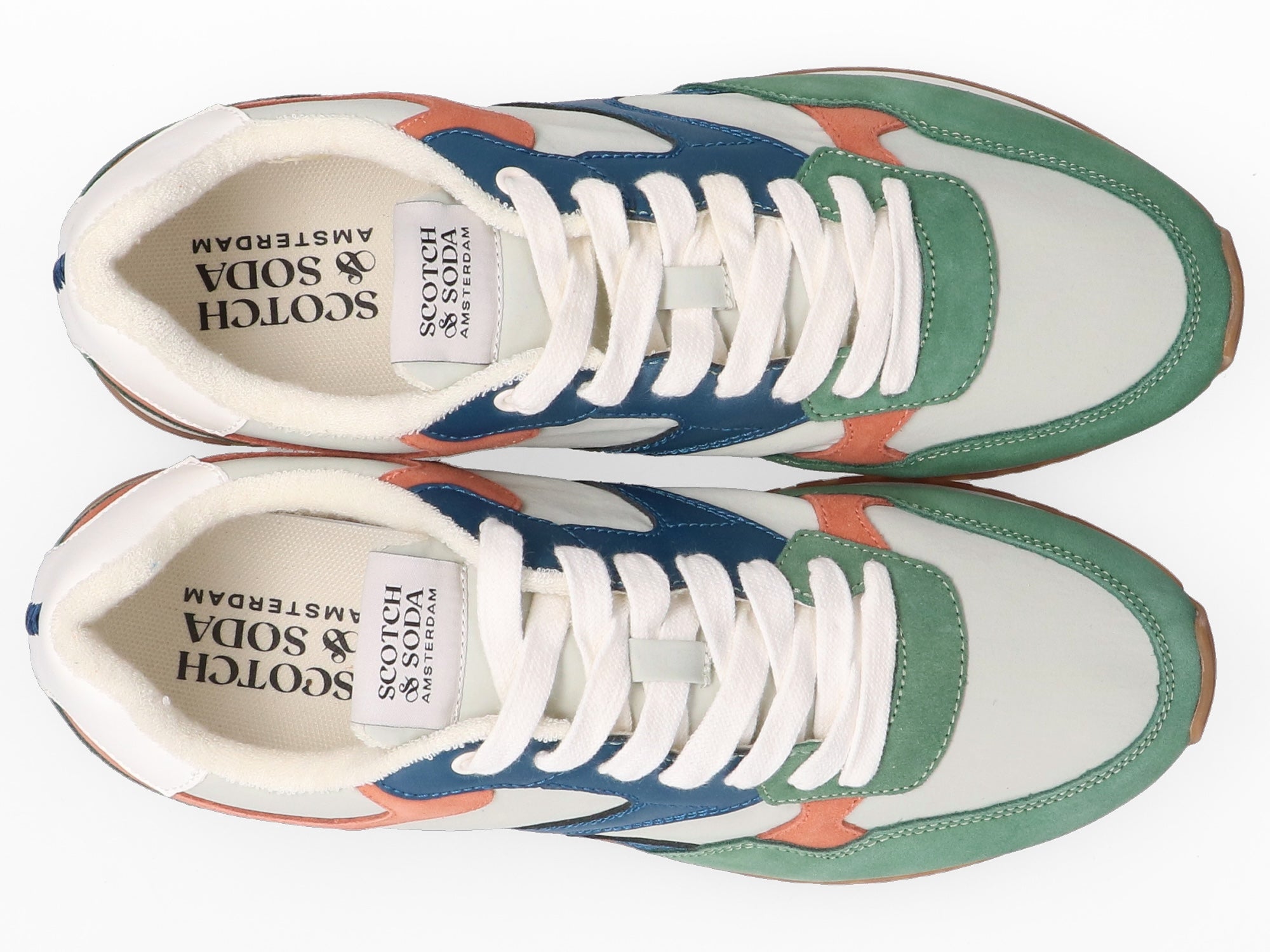 Scotch & Soda - Cleave 1A Sneaker - Green/White/Blue