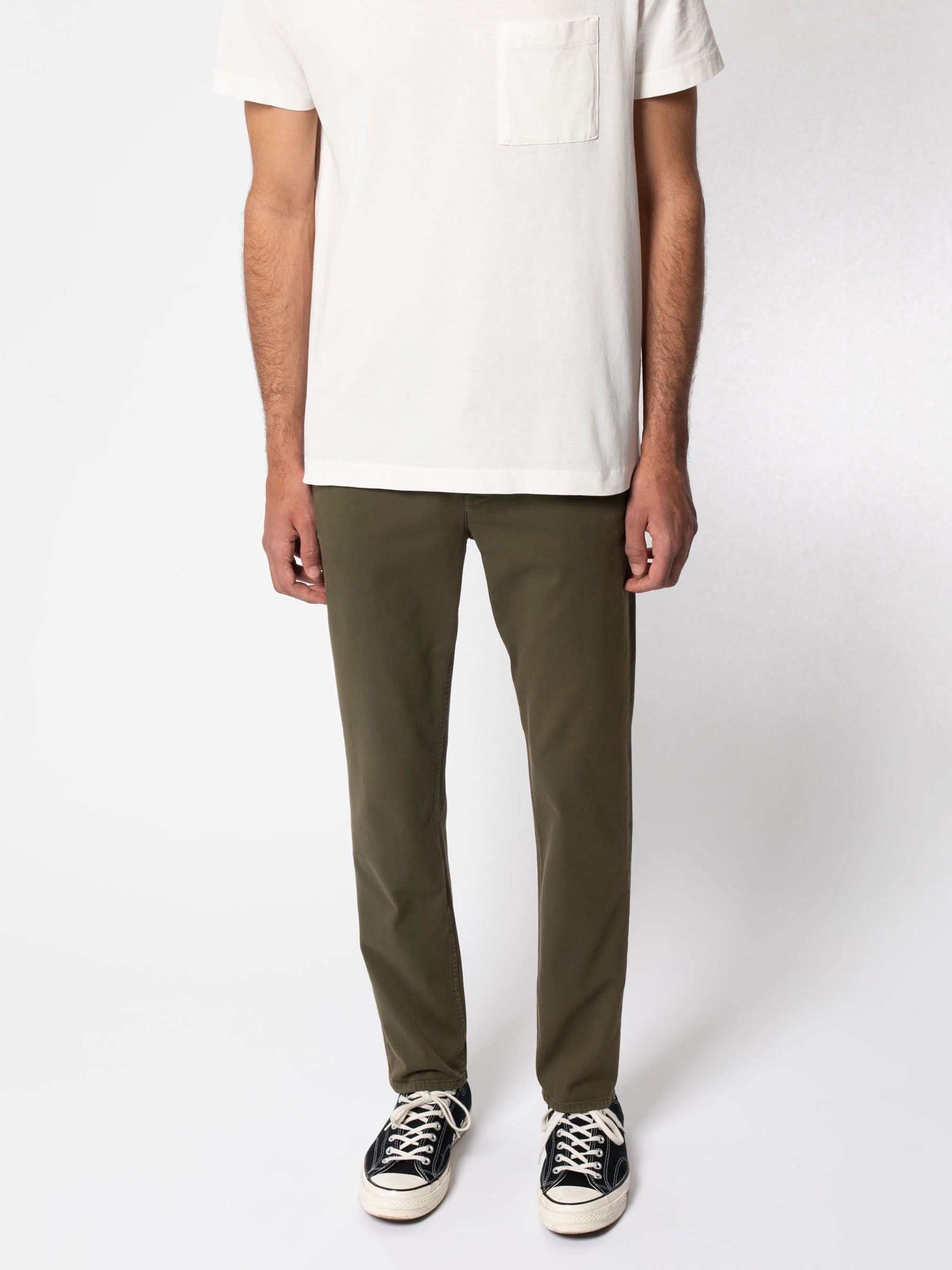 Nudie - Easy Alvin Chino - Olive