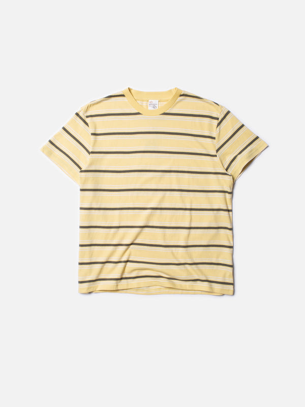 Nudie - Leffe Stripe Tee - Citra