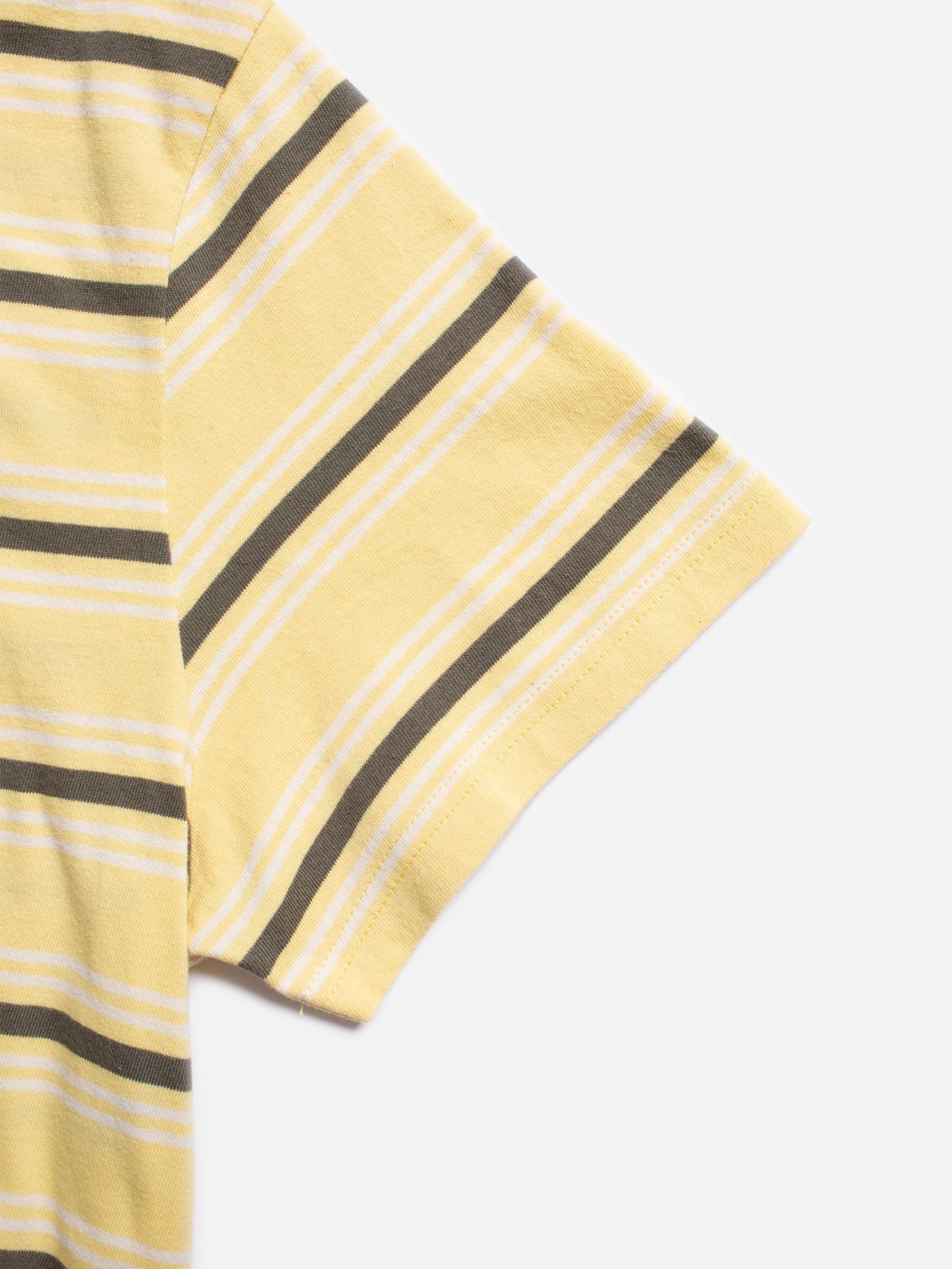 Nudie - Leffe Stripe Tee - Citra