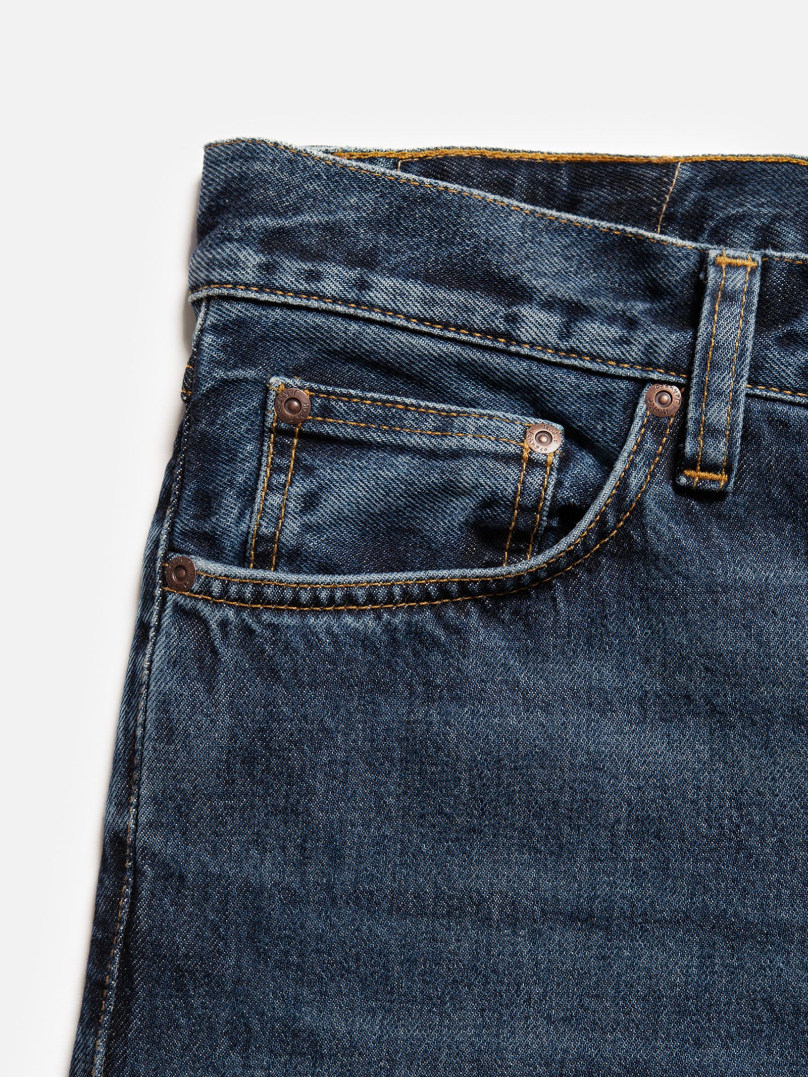 Nudie - Steady Eddie II Jean - Blue Soil