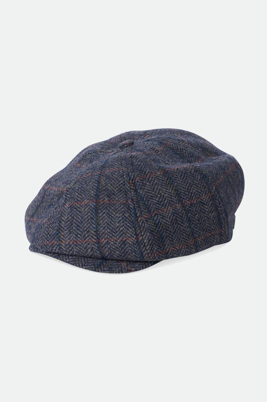 Brixton - Brood Snap Cap - Washed Navy/Beige