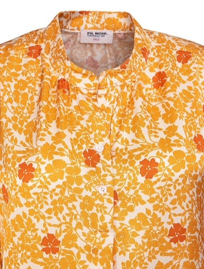 Fil Noir - Jasmin LS Shirt - Orange