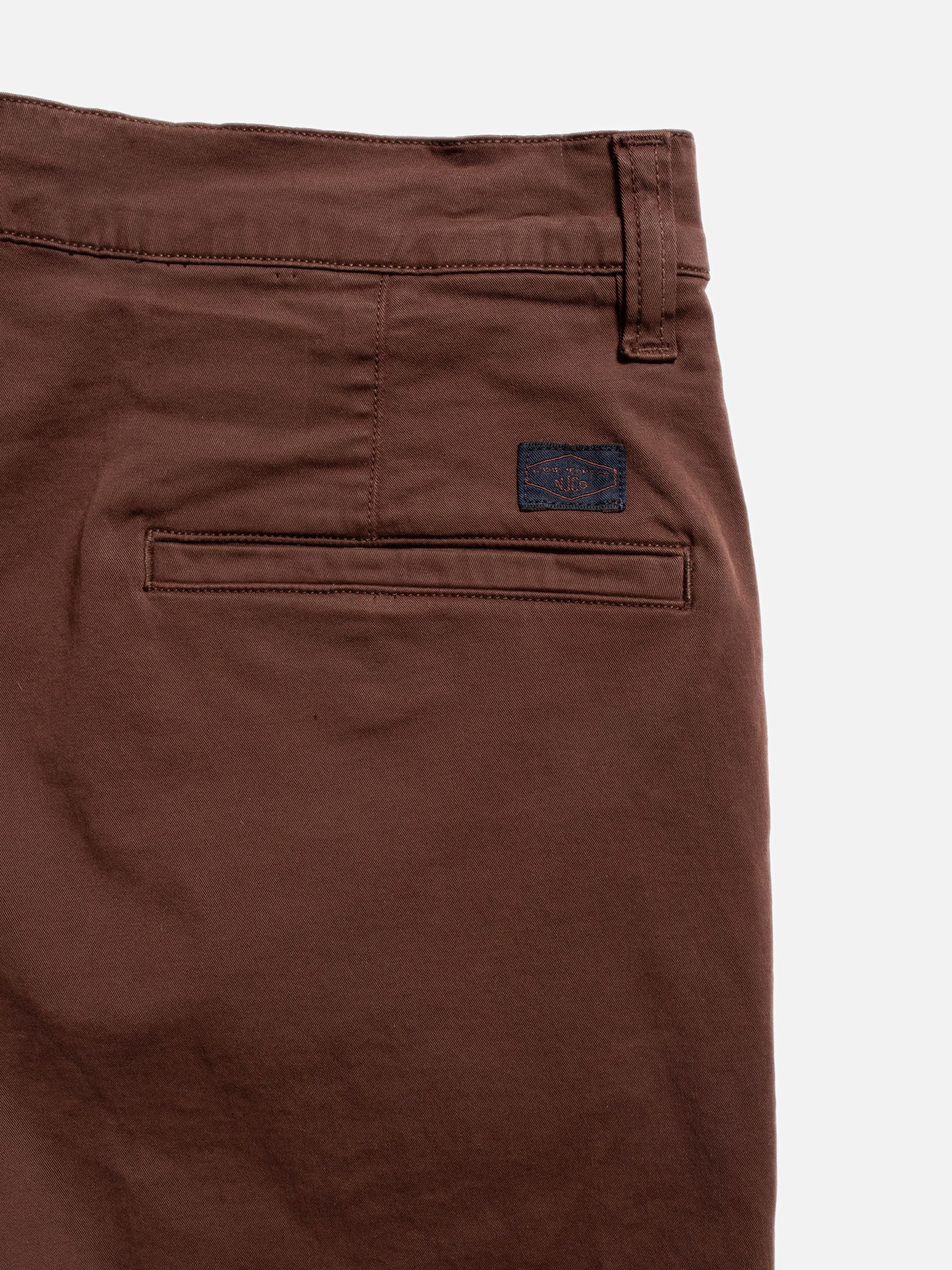 Nudie - Easy Alvin Chino - Washed Brown